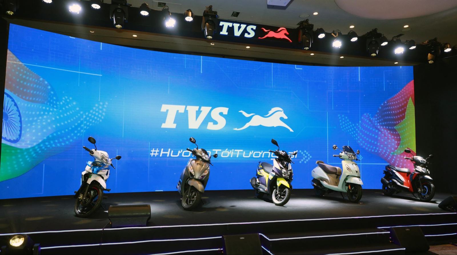 TVS Motor chào sân Việt Nam tạo ra cơn sốt trên thị trường với nhiều sản phẩm đa dạng